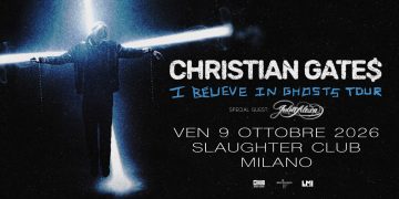Chri$tian Gate$ atterrerà sul palco dello Slaughter Club di Paderno Dugnano