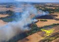 Fiamme a Siniscola, Serramanna e S. N. D’Arcidano: presenti i mezzi aerei