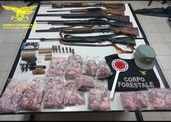 Operazione antibracconaggio a Salmagi. la Stazione Forestale di Sinnai blocca un bracconiere