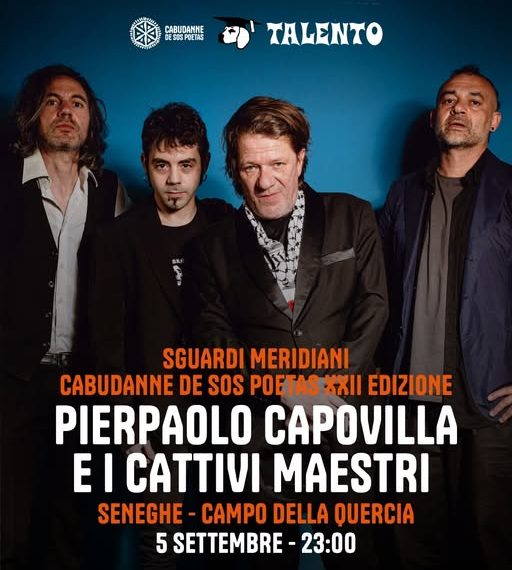 Pierpaolo e i Cattivi Maestri in concerto a Seneghe il 5 settembre 2026