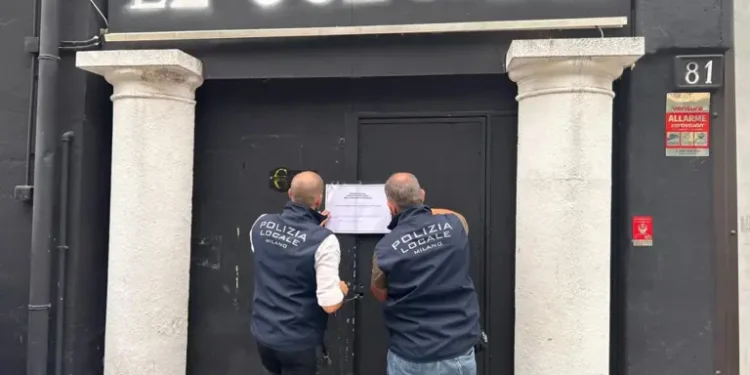 Sequestrata una discoteca abusiva a Milano nel quartiere di Affori, denunciato il titolare