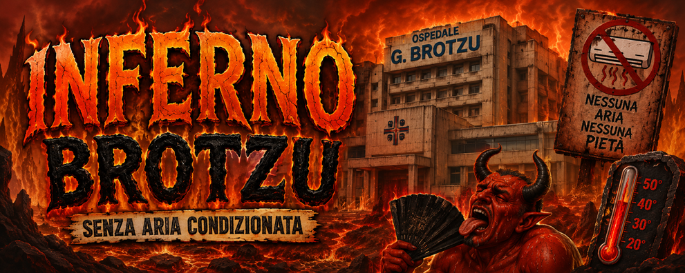 Inferno Brotzu senza aria condizionata, denuncia della Fials