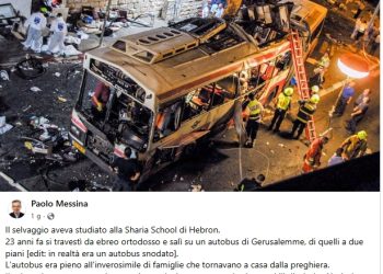 Shock, l’Associazione Sardos pro Israele pubblica post dove i palestinesi vengono chiamati “selvaggi”