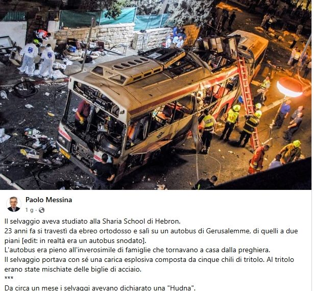 Shock, l’Associazione Sardos pro Israele pubblica post dove i palestinesi vengono chiamati “selvaggi”