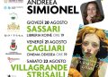 La scrittrice rumena Andreea Simionel in tour nell’Isola dal 20 al 22 agosto con il suo romanzo