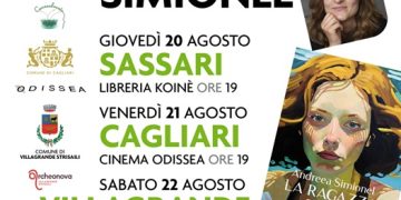 La scrittrice rumena Andreea Simionel in tour nell’Isola dal 20 al 22 agosto con il suo romanzo