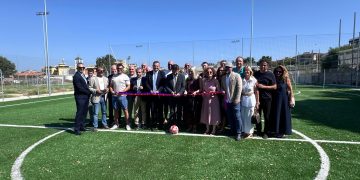 Stadio “Vanni Sanna”, completati i lavori per realizzare i campi di calcio a 5 e di calcio a 7