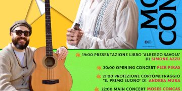 AsinArt: Moses Concas chiude il festival il 5 agosto all’Asinara
