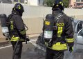 Auto prende fuoco a Olbia, paura e intervento dei Vigili del Fuoco