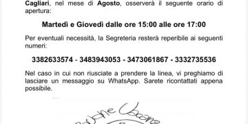 Fials Cagliari, apertura sede ad agosto: ecco gli orari e i giorni