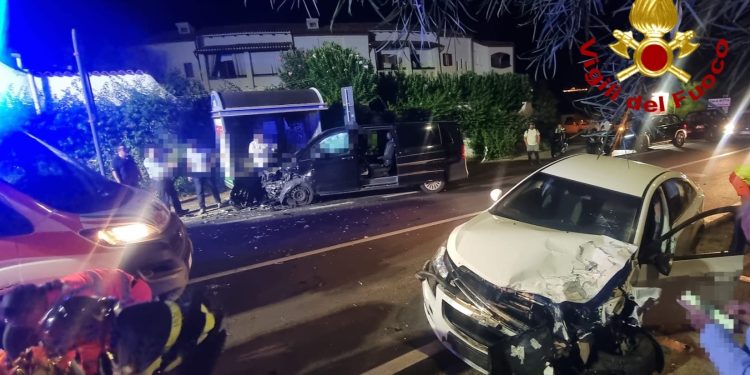 Scontro frontale ad Arzachena: sei persone ferite