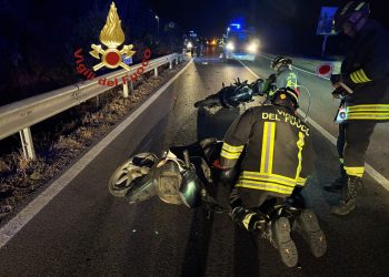 Scontro tra due moto a Olbia: quattro feriti