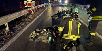 Scontro tra due moto a Olbia: quattro feriti