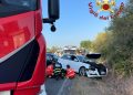 Frontale in Gallura sulla Sp 59: quattro feriti
