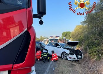 Frontale in Gallura sulla Sp 59: quattro feriti