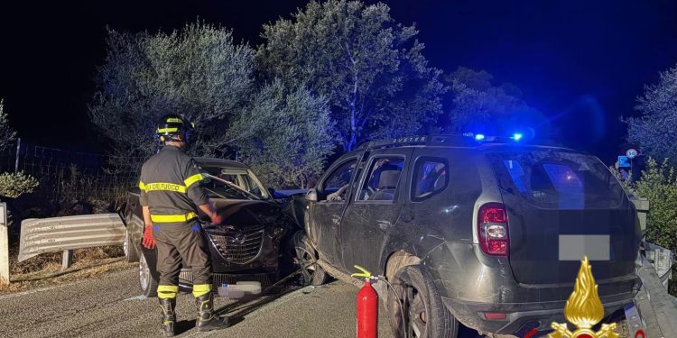 Scontro frontale a Loiri Porto San Paolo, due feriti