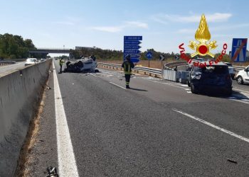 Gravissimo incidente sulla SS 131 all’altezza di Sant’Anna: due feriti