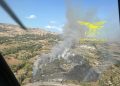 Fiamme a Bari Sardo e Codrongianos: in azione i mezzi aerei