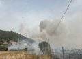 Fiamme a Nuoro, in azione l’elicottero della Forestale
