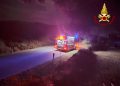 Vastissimo incendio tra Arzana ed Elini: interventi nella notte dei Vigili del Fuoco