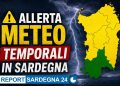 Temporali e rovesci pomeridiani, allerta meteo in Sardegna