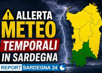 Temporali e rovesci pomeridiani, allerta meteo in Sardegna