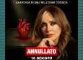 Annullato lo spettacolo di Roberta Bruzzone a Lo Quarter di Alghero