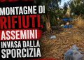 Montagne di rifiuti, Assemini invasa dalla sporcizia