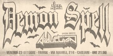 Musica, a Cagliari arrivano i catanesi Demon Spell: concerto al Fabrik il 23 ottobre