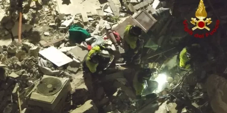 Edificio crollato a Messina, recuperato il corpo della seconda vittima