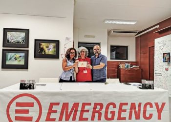 Il Circolo Soci Euralcoop di Carbonia consegna i fondi a Emergency