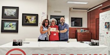 Il Circolo Soci Euralcoop di Carbonia consegna i fondi a Emergency