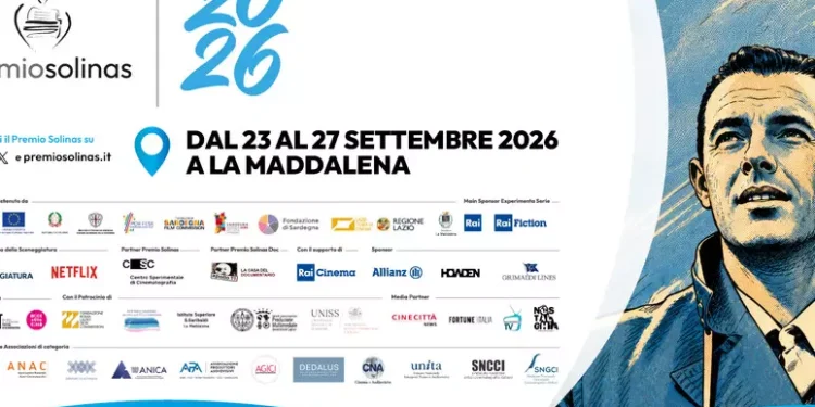 Premio Solinas, la 41/a edizione a La Maddalena dal 23 al 27 settembre