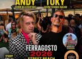 Andy dei Bluvertigo e Dj Toky live a Stintino a ferragosto