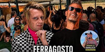 Andy dei Bluvertigo e Dj Toky live a Stintino a ferragosto