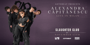 Alexandra Căpitănescu arriva in Italia il 13 novembre allo Slaughter Club di Milano