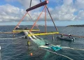 Iniziate le operazioni di recupero dello yacht affondato in Costa Smeralda