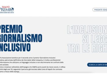 Premio per il giornalismo inclusivo 50&Più, candidature entro il 30 settembre