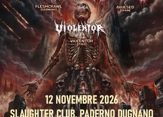 Arrivano in Italia i Fleshcrawl, una data a novembre