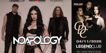 Noapology + ODC: il 4 Novembre al Legend Club di Milano