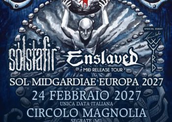 Enslaved e Solstafir live in Italia: una data nel 2027