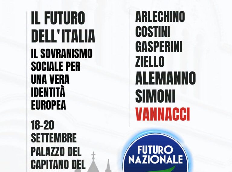 “Orvieto ’26”. Vannacci e Alemanno a Orvieto, tre giorni per il Forum dell’Indipendenza italiana