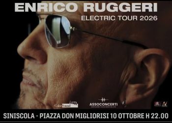 Enrico Ruggeri in concerto a Siniscola il 10 ottobre 2026