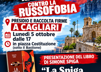 Cagliari, il Comitato Amicizia Sardegna Russia il 5 ottobre in piazza contro il riarmo e la russofobia