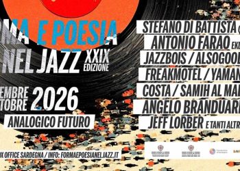 Dall’1 al 4 ottobre a Cagliari la ventinovesima edizione del festival Forma e Poesia nel Jazz