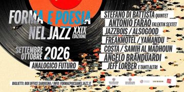 Dall’1 al 4 ottobre a Cagliari la ventinovesima edizione del festival Forma e Poesia nel Jazz