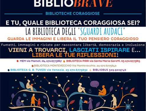 Bibliobrave: le biblioteche di Cagliari celebrano il Bibliopride 2026 tra sguardi audaci, mostre e storie di quartiere