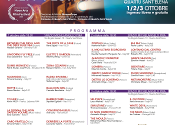 Moon Arts Film Festival,  a Quartu tre giorni di cinema internazionale