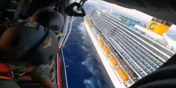 Malore su nave da crociera nel sud Sardegna, interviene la Capitaneria