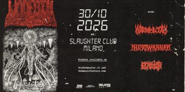 Gli Undeath il 30 ottobre in concerto a Paderno Dugnano